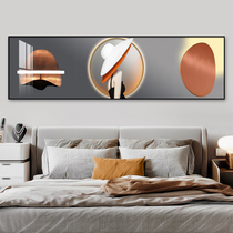 Light luxury figure bedroom bedside decorative painting modern minimalist background wall atmospheric hanging painting Nordic creative Crystal porcelain mural