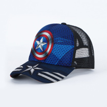 Boomers USA Captain Spider-Man Iron Man Superman hat epiphany king of the world Wang Sun Wuair can regulate male female tennis hat