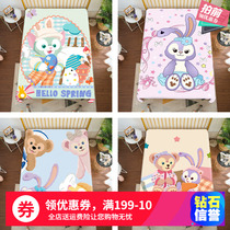 Star Della Cartoon Dafu Bear Children Bed Linen Soft Bed Hat Bed single bed Bed Hood 1 2 m Girl Pillowcase