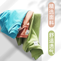 High-end T-shirt custom 40S pure cotton short-sleeved printed logo class clothes Work clothes diy cultural advertising shirt team customization