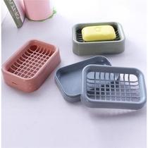 (Deficit Punching) Creative double-layered drain soap box Soap Box Hollowed-out perforated toilet Kitchen Soap Rack