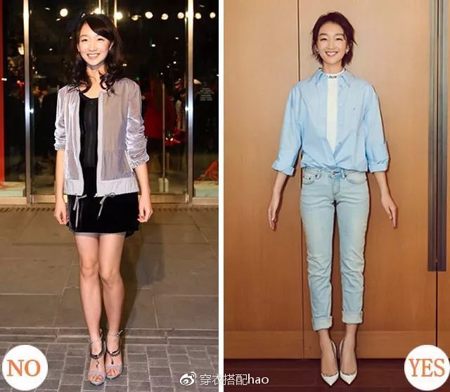 短发不仅可以看起来更干脆利落,还会使头小让头身比例完美而显高.