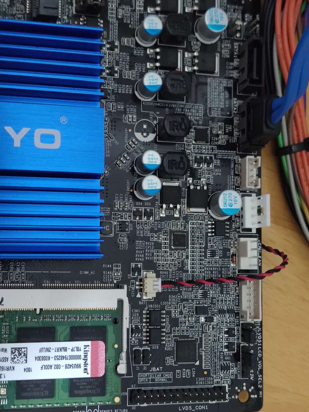 sythinn3160四核迷你itx工控一体机主板工控主机lvdscomj1900