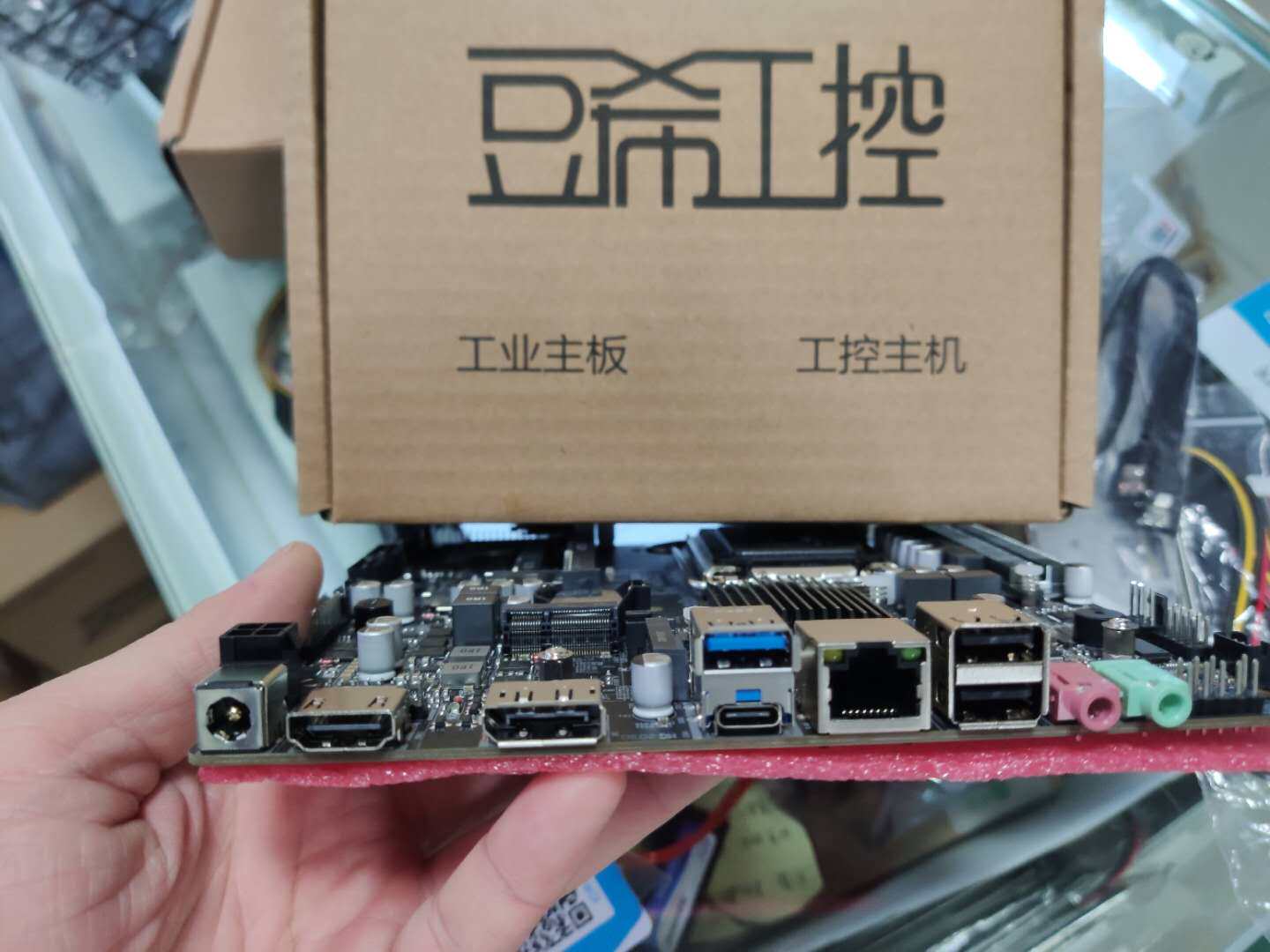 onda昂达h410d4ipc十代i3i5i7lga1200迷你itx主板m2lvds真4k