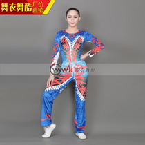 Dance clothes dance cool aerobics clothes competitive gymnastics cheerleading art public performance workshop exercises row dance art test customization