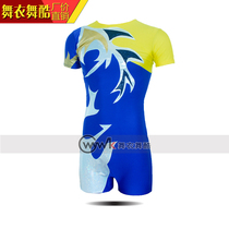 Customize the mass fitness playground aerobics competition suit cheerleader Costume Gymnastics JJ2015012