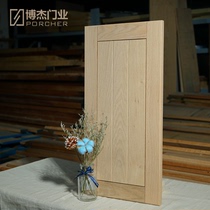 Solid wood cabinet door custom cabinet door factory direct oak door Board wine cabinet door modern light luxury custom wardrobe door