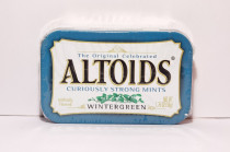 Spot * US ALTOIDS wintergreen Mint-Holly Flavor 50g Box