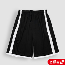 Men's Quick Dry Sports Shorts Breathable Sweat Exhaust Blue Ball Pants Loose Large Sport Fitness Running Pants Training Pants