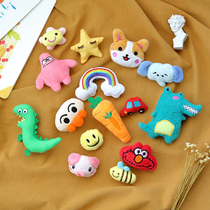 Creative Brooch Cute Days Inn Trend Men Personality Plush Paparazzi Pins Fixed Dresses Decoration Accessories Women