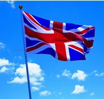 Number 5 UK Flag ten thousand Flag Germany US Australian flag outside national flag 5 Countries National Flag