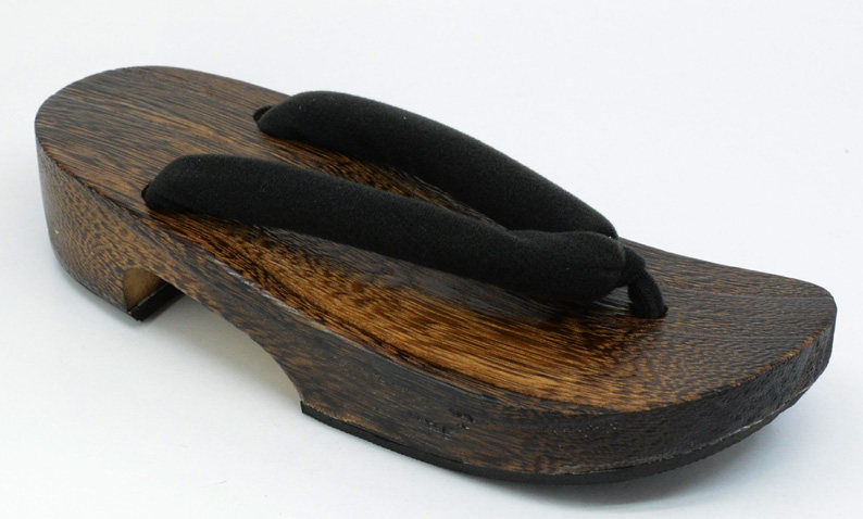 神里绫华cosplay桐木半月实木木屐凉鞋半月鞋好穿不累