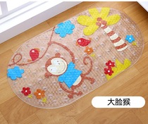 Bathroom mat bathroom non-slip mat shower room foot mat large toilet PVC thick floor mat children cartoon bath
