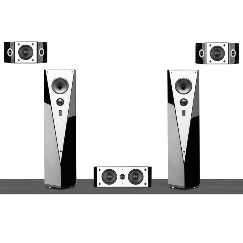 hivi/惠威 t1000ht 5.2家庭影院音响hifi落地音箱木质超低音音响