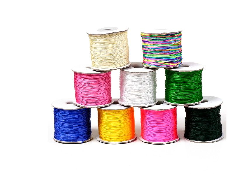 台湾进口线 批发0.8mm绳 中国结玉线红绳子 本命年金刚结72号玉线