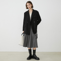 Fan Loo 2022 Springtime Loose Casual Profile Classic Flipped Collar Side Ensemble of Elegant Suit Jacket Jacket Blouse