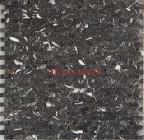 Natural stone mosaic tile black and white root section living room marble background wall toilet wall sticker bathroom