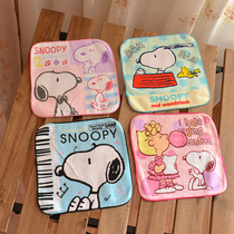 Kindergarten cute handkerchief towel children Card love absorbent thin cotton mini 20*20 cartoon puppy