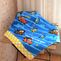 Boy car cotton extra square towel towel baby cover blanket cartoon towel absorbent soft 115*85