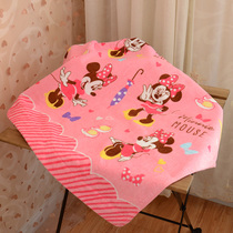 Minnie pink cute cartoon thick child quilt cotton large bath towel towel towel absorbent soft 115*85