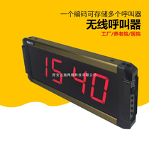 Mei-a-bed call host displays three digit number with time showing bathroom tea room guesthouse call