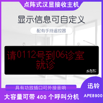 Fast bell ape8900 Wireless callers Chinese self-defined Chinese characters Display hospital restaurant factory call system