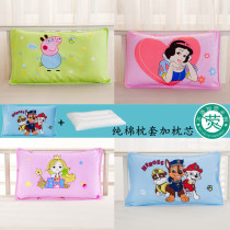 Cotton childrens pillows 3-6-8 years old kindergarten nap cotton pillow children boys and girls single small pillow core
