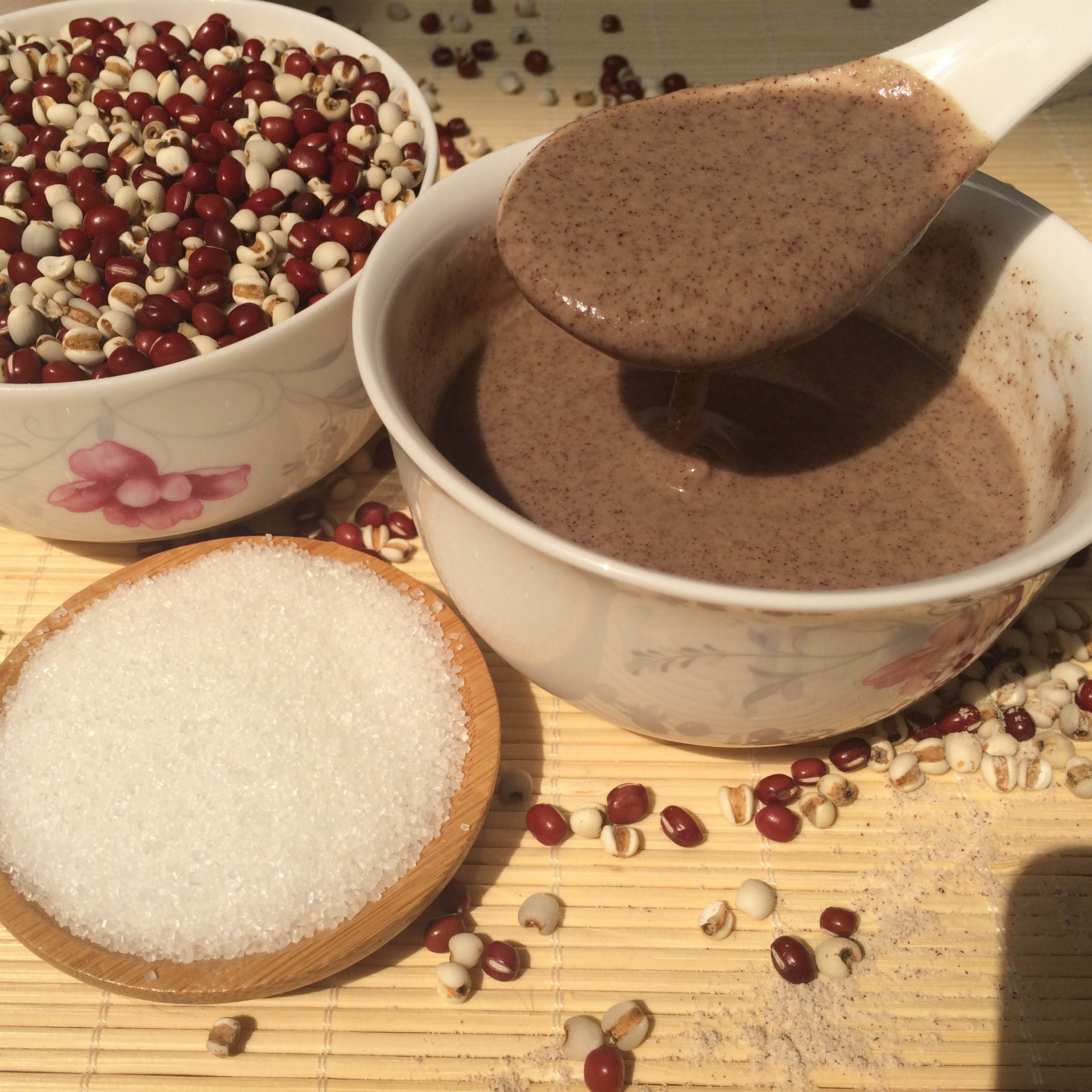 农家现磨红豆薏米粉 即食 熟红豆粉薏仁粉 早餐粉代餐粉 500g