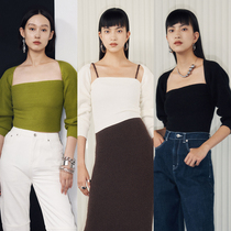 MADEINAM2020 early autumn new styling tool limited knitted wrap-around two-on clothes