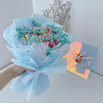 The afternoon hand work lollipop Starry Starry flower bouquet Mid-Autumn Festival birthday gift to send girlfriends