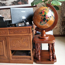 Graduation gift to alma mater wooden globe Beijing crafts ornaments opening housewarming gift school anniversary