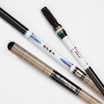 Zhanlu Seiko 2 1 meter net copying rod three generations of mesh vibrating carbon can be positioned to copy the net telescopic super hard ultra-light