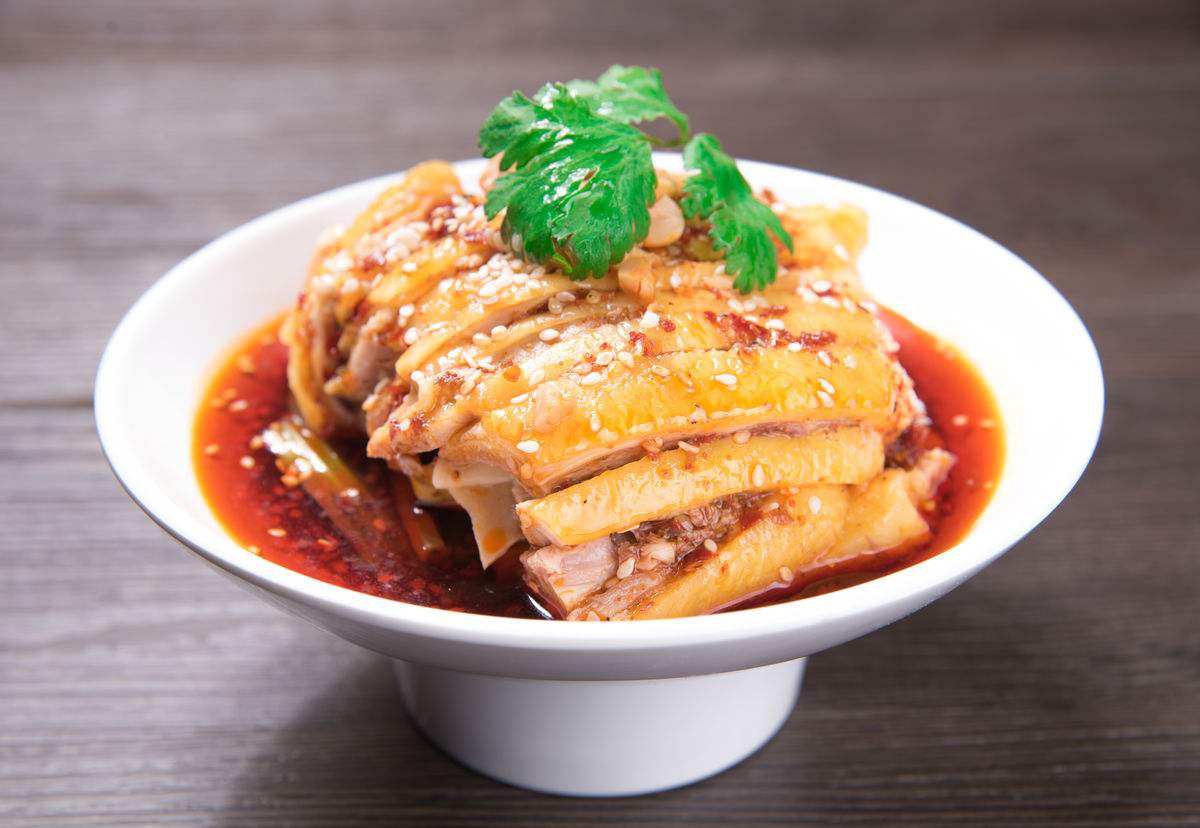 四川特色香辣口水鸡