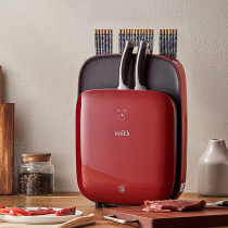 Japanese multifunctional knife holder rack wall-mounted chopping board chopsticks kitchen intelligent storage disinfection machine integrated drying