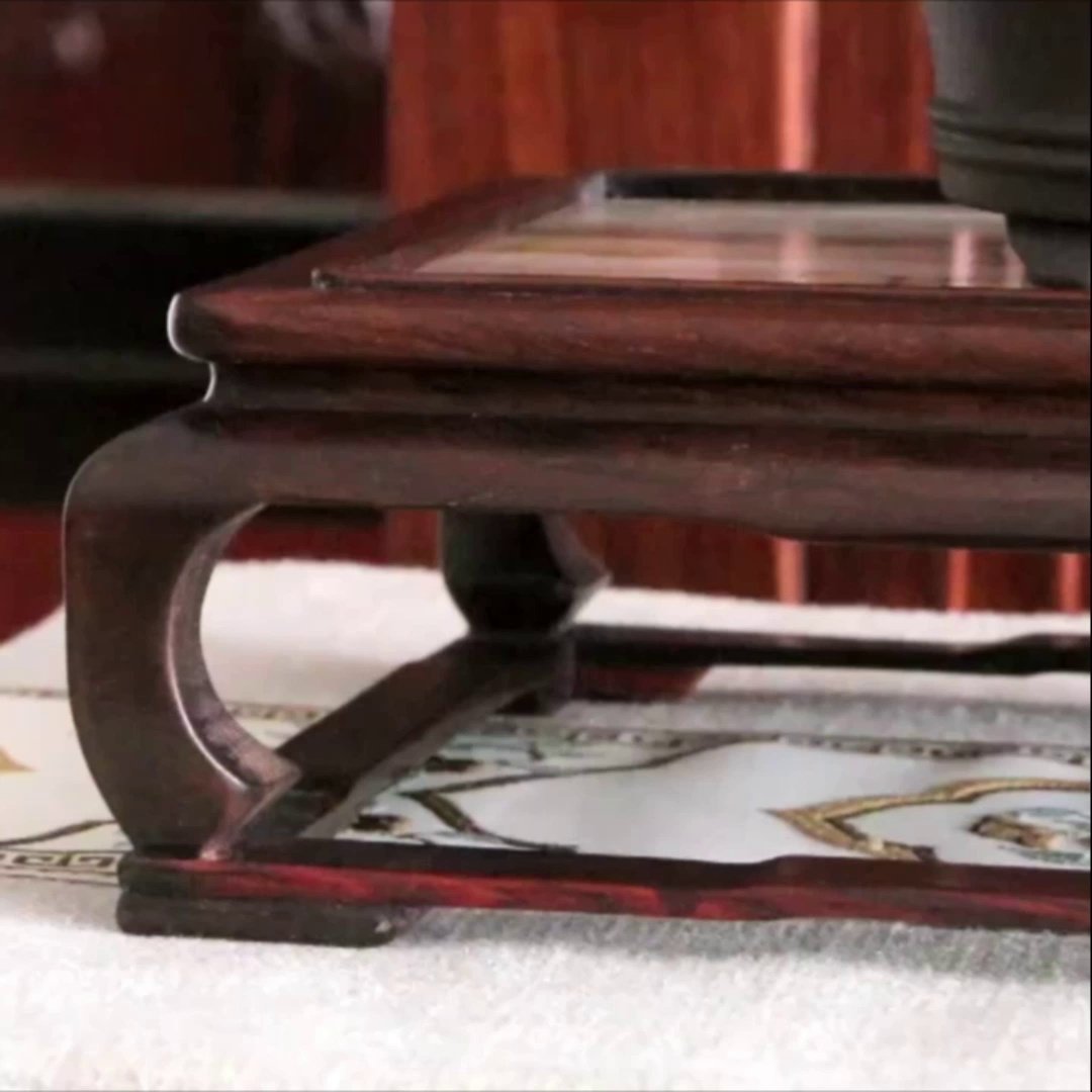 老红木明式炕几,家里的东方美学点睛之笔