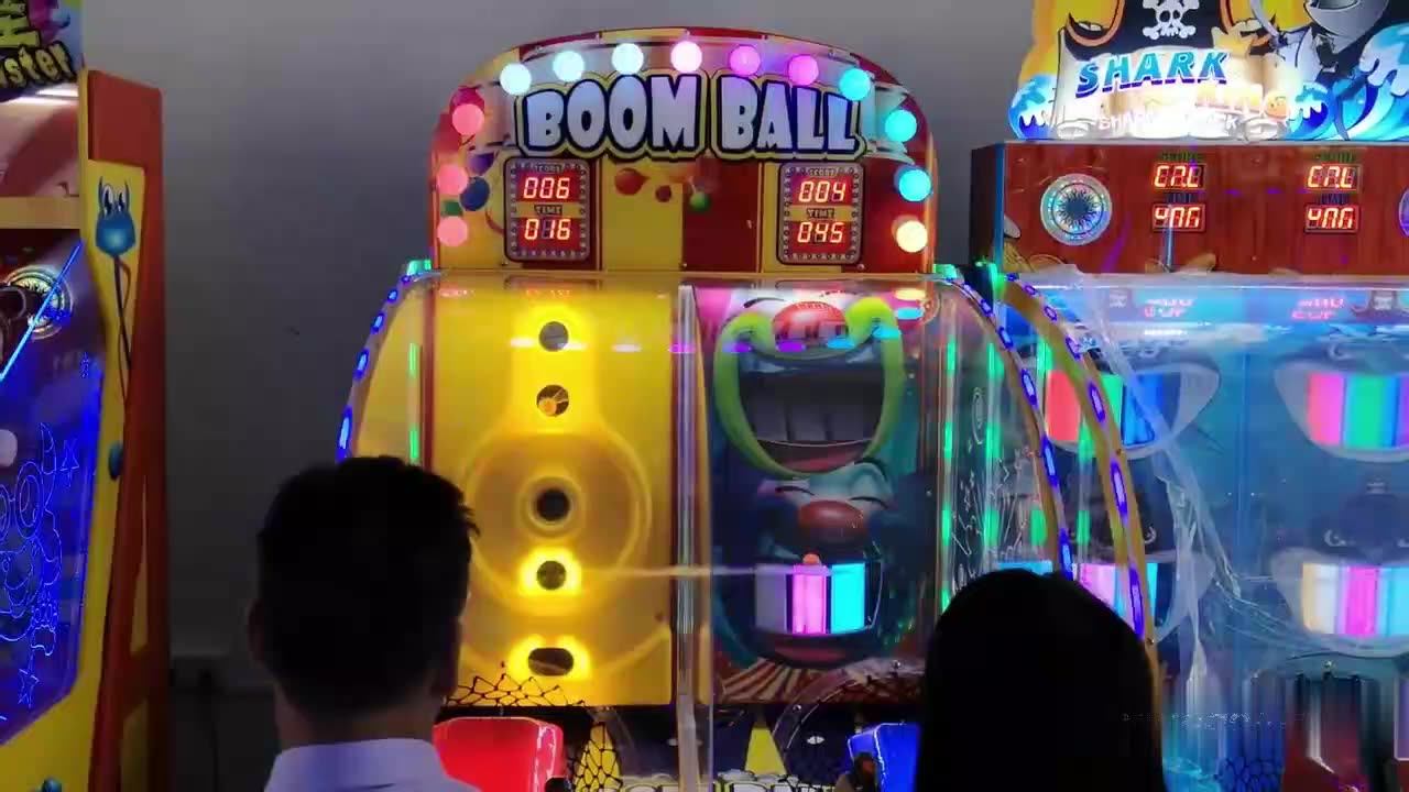 coin operated amusement park boom ball arcade redemption ticket