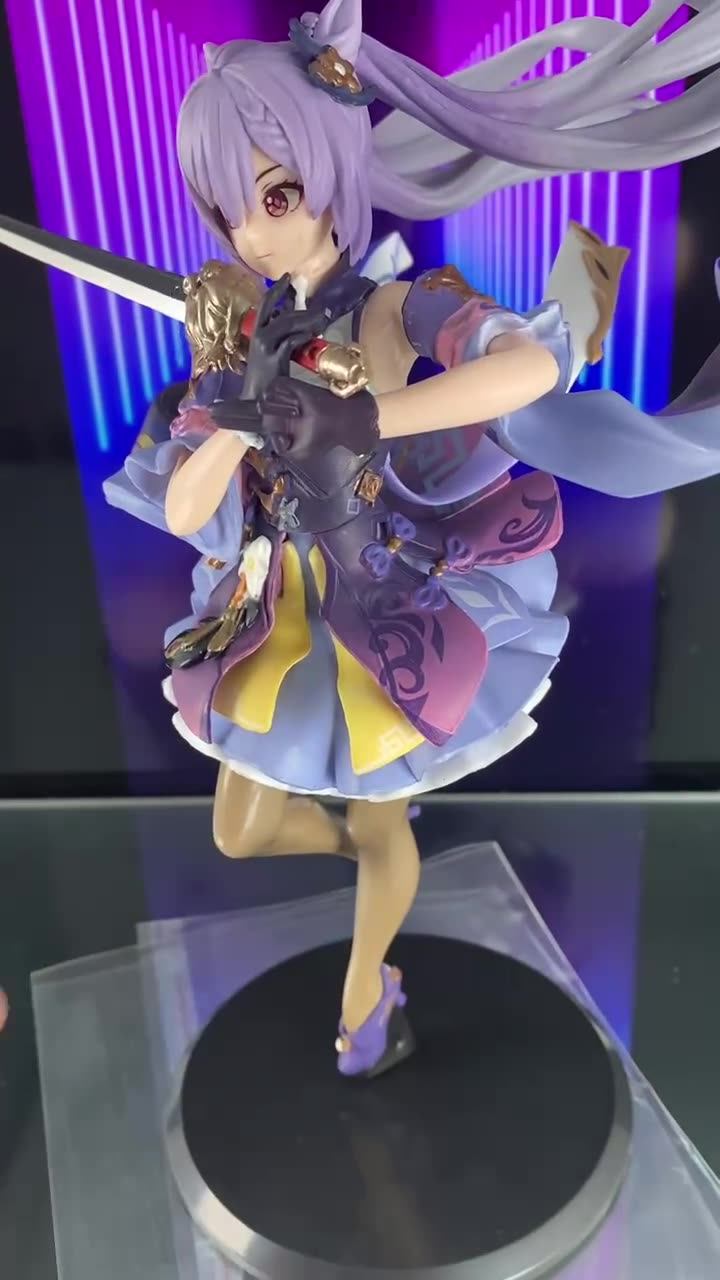 原神刻晴霆霓快雨手办美少女人物场景动漫二次元游戏周边模型批发