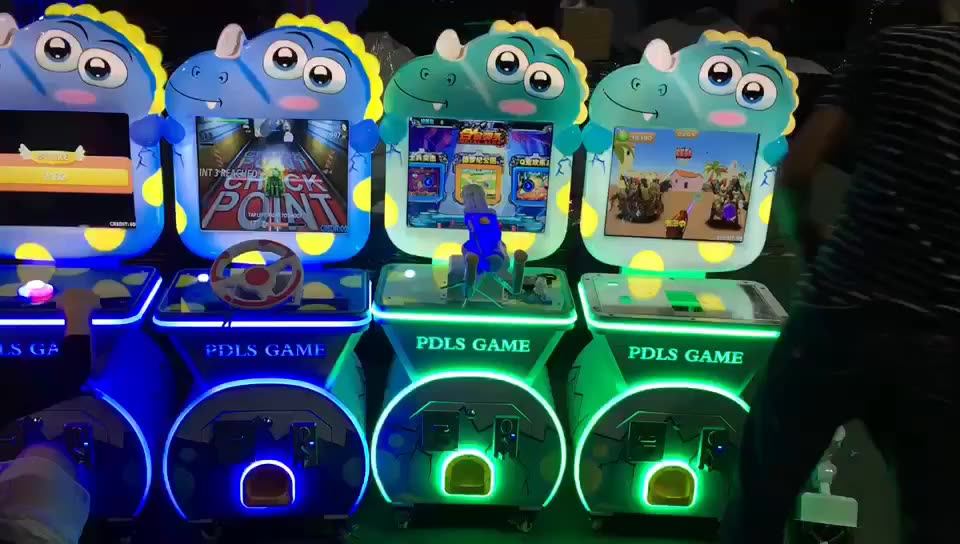 coin pusher operated classic children arcade machine party