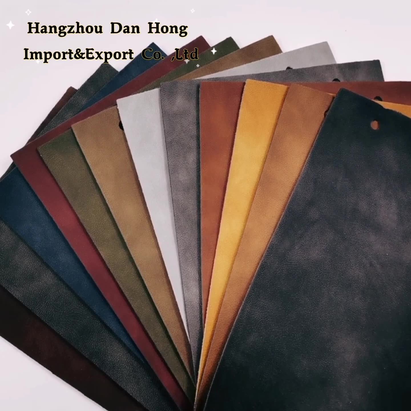 very popular retro style elastic pu leather for shoes