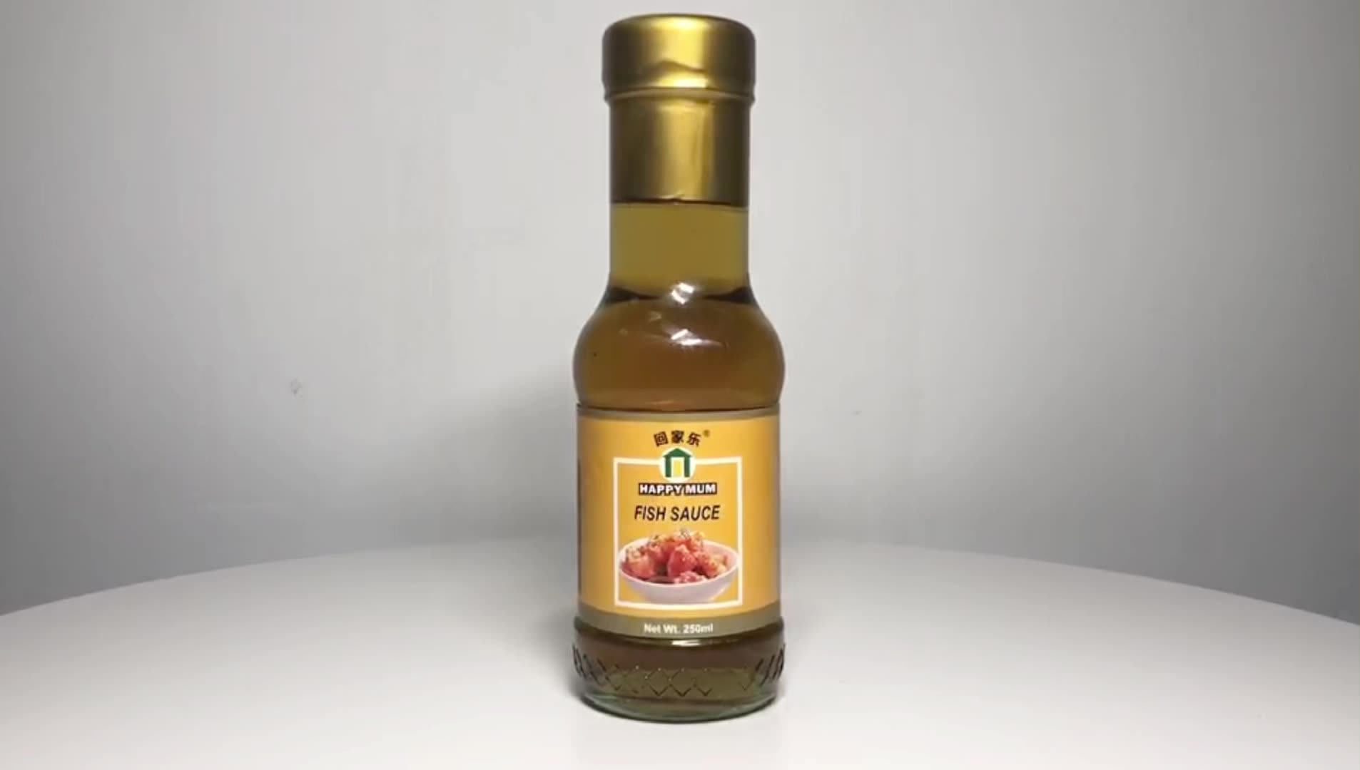 top sales hot chinese thai fish sauce 250ml for seafood