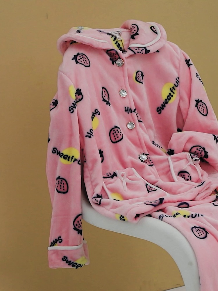 秋冬睡衣这个样选才够暖又好看✨