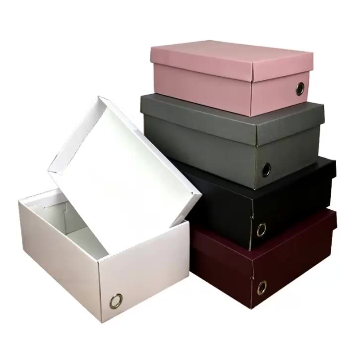 hot sale package boces folding gift box shoe box