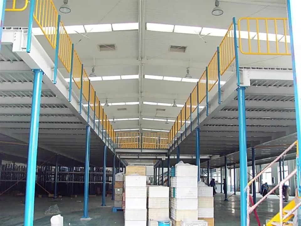 acid and alkali resistant steel structure work platform for