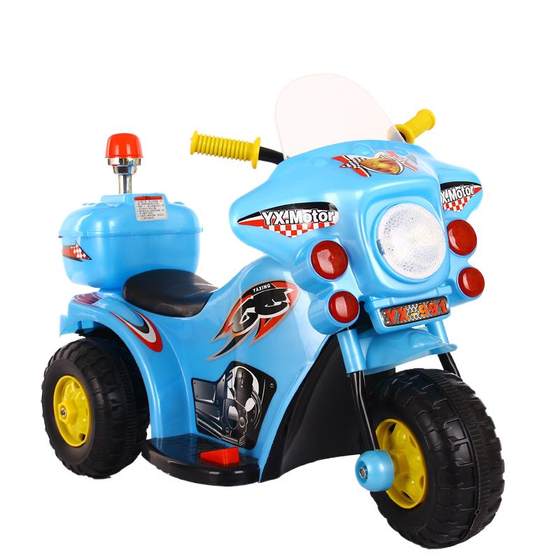 Children's electric motorcycle 1-3 years old tricycle children music police car baby charging toy children's car
Children's electric motorcycle 1-3 years old tricycle children music police car baby charging toy children's car