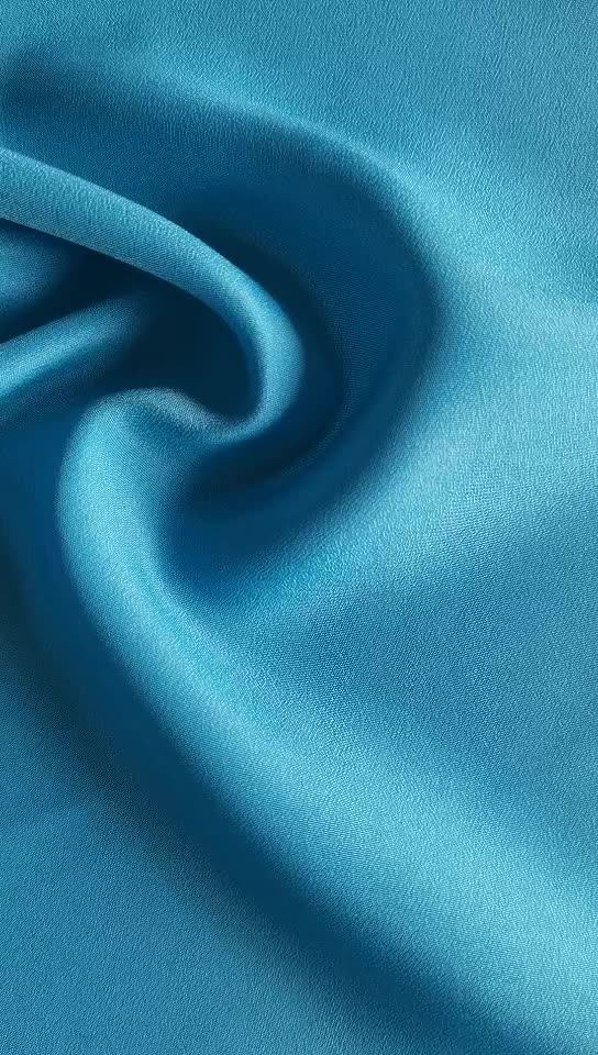 rpet imitation crepe drooping style smooth and soft anti-static