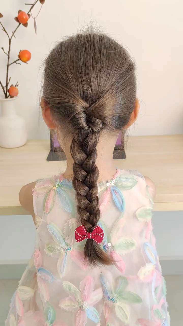 简单又好看的麻花辫,谁扎谁好看!