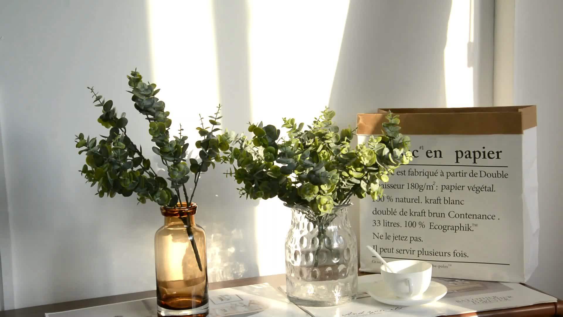 zhuoou artificial reed grass artificial leaves for home