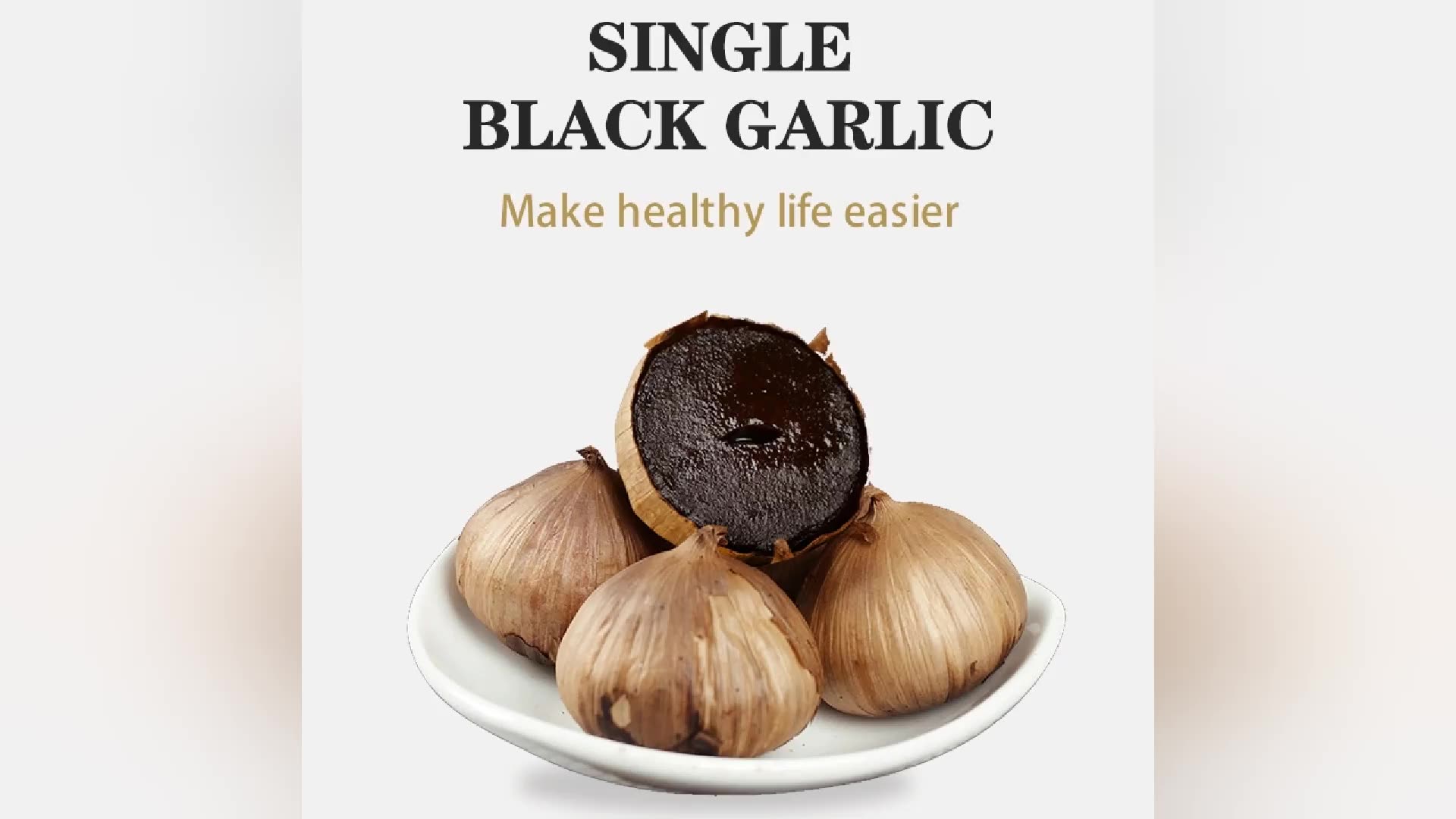 solo black garlic/multiple cloves black garlic manufacturer