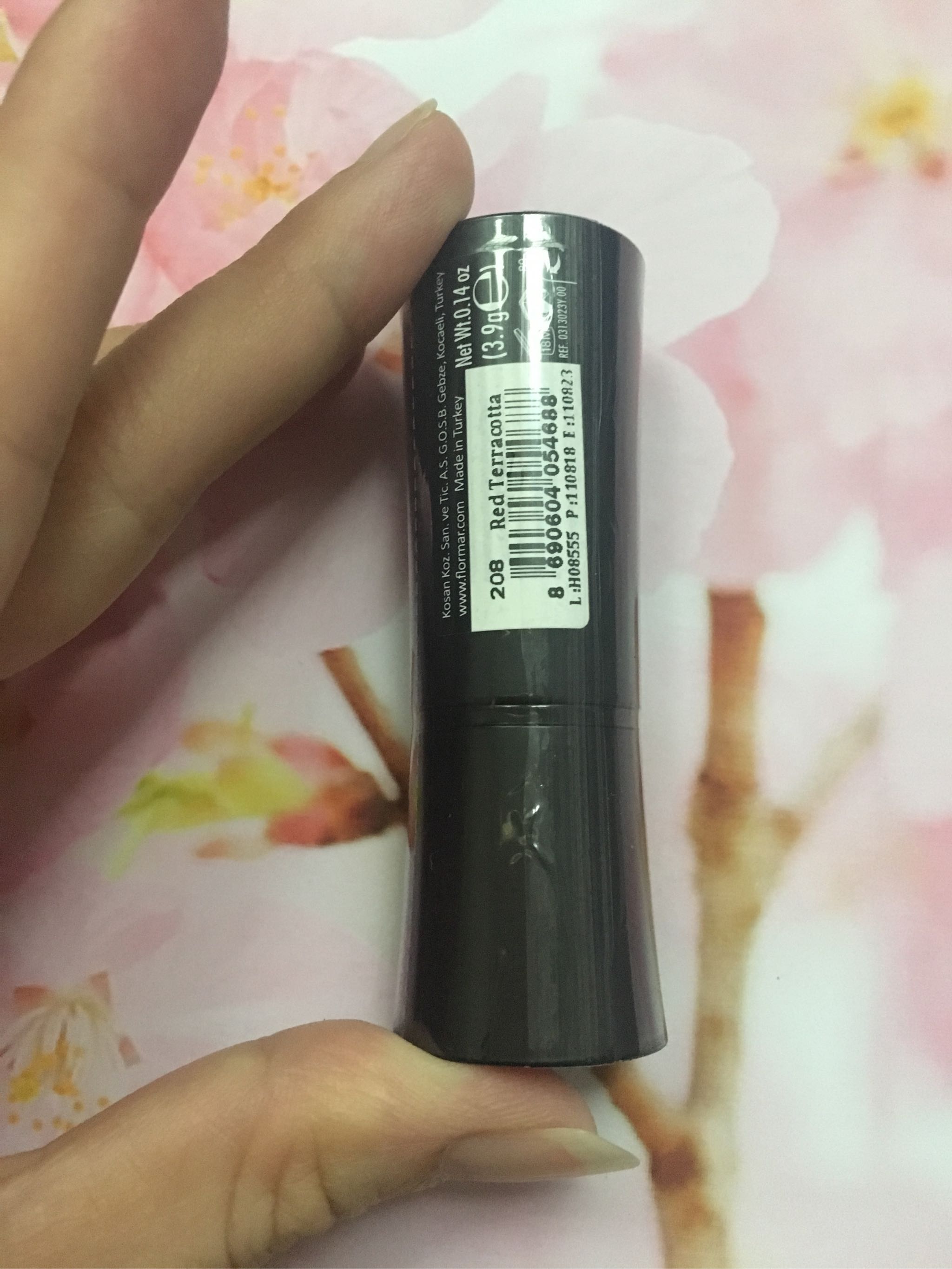 复古大方的口红 flormar 208枫叶红色_in榜 复古大方的口红 flormar 208枫叶红色