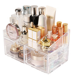 Cosmetic storage box Internet celebrity home desktop lipstick skin care product classification storage rack dressing table acrylic drawer